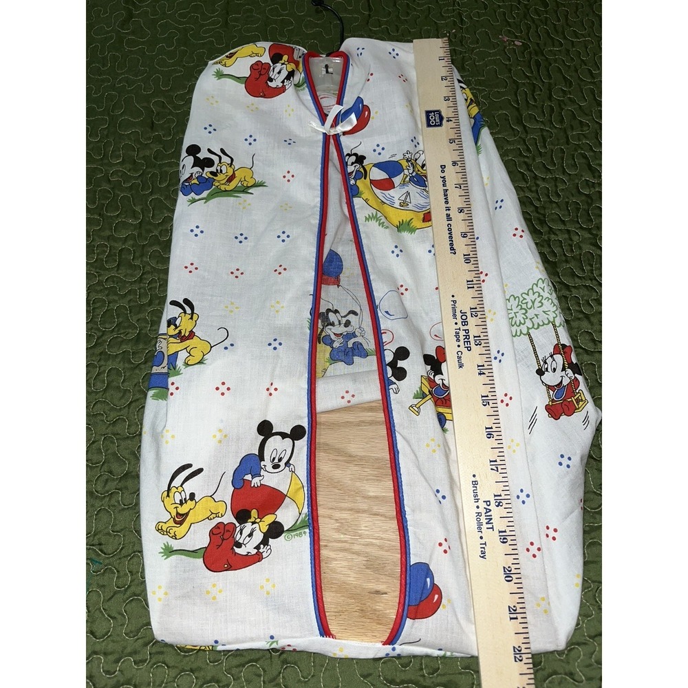 Vintage 1984 Baby Minnie And Mickey Hanging Diaper Stacker Holder - Picture 4 of 5